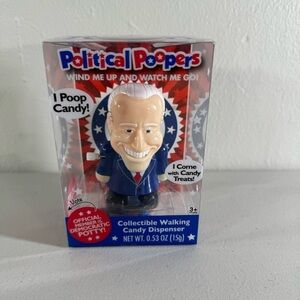 President Biden toy Political pooper wind up candy machine dispenser chocolate
